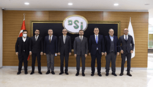 Adıyaman Kahta Büyükçay Barajı sözleşmesini imzalayanlar toplu halde