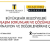 İstanbul Ticaret Üniversitesi’nden büyükşehirlerin ulaşım sorunları için çalıştay