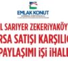 Emlak Konut Zekeriyaköy 4 Etap İhalesi ilana çıkarken Tuzla Merkez İhalesi 1’inci oturumunda firma tekliflerini topladı