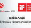 HİDROMEK yeni K4 Serisine 2 Tasarım Ödülü geldi