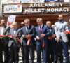 Kahramanmaraş Göksun’da Arslanbey Millet Konağı Bahçesi ile Şehir Meydanı tamamlandı