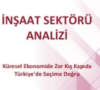 TMB 2022 yılı 3’üncü çeyrek ‘İnşaat Sektörü Analizi Raporu’nu yayınladı