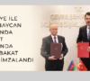 Türkiye ile Azerbaycan inşaat alanında mutabakat zaptı imzaladı Türkiye ile Azerbaycan inşaat alanında mutabakat zaptı imzaladı