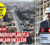 Konya Büyükşehir Belediye Başkanı Altay Basın Mensuplarıyla Yatırımları İnceledi