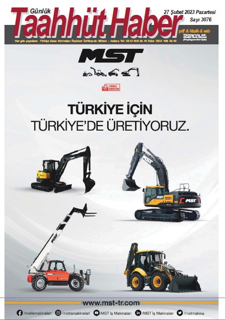 Taahhut Haber Kapak / Sayı 3076