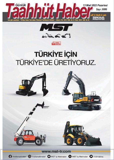Taahhut Haber Kapak / Sayı 3086