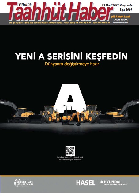 Taahhut Haber Kapak / Sayı 3094