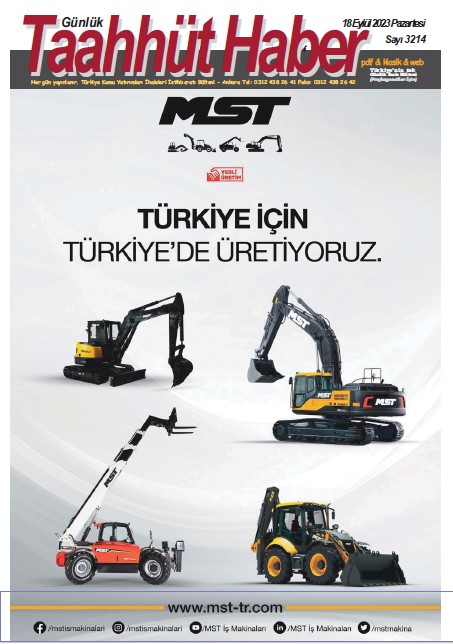 Taahhut Haber Kapak / Sayı 3214
