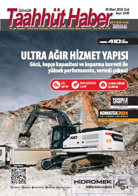 Taahhut Haber Kapak / Sayı 3349