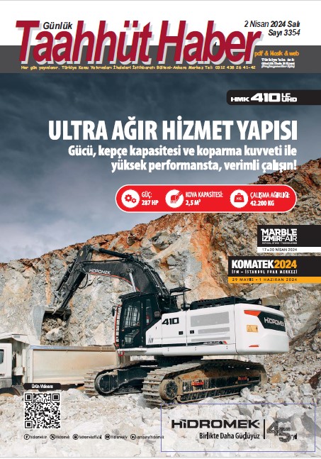 Taahhut Haber Kapak / Sayı 3354