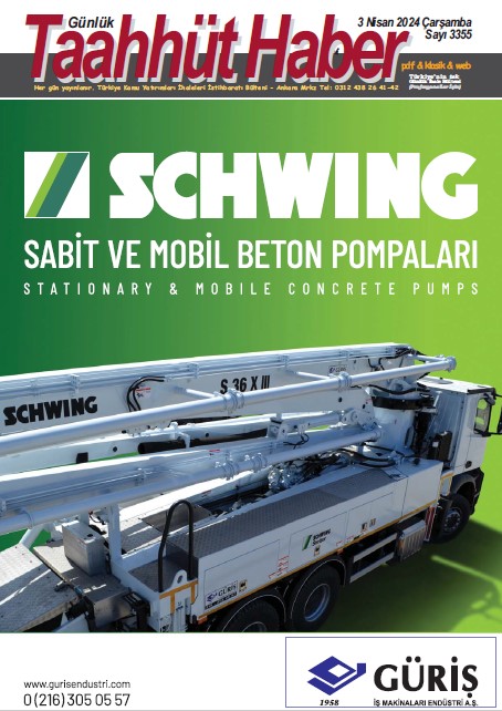 Taahhut Haber Kapak / Sayı 3355