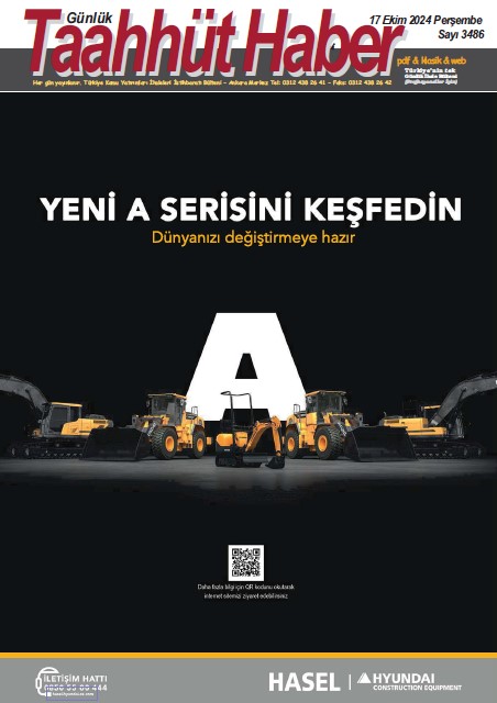 Taahhut Haber Kapak / Sayı 3486