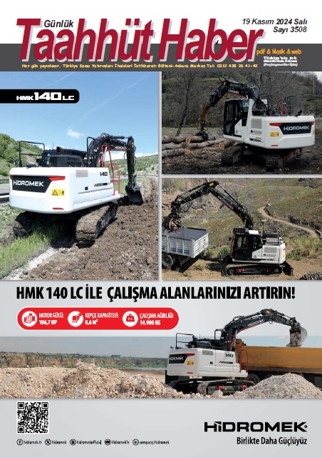 Taahhut Haber Kapak / Sayı 3508