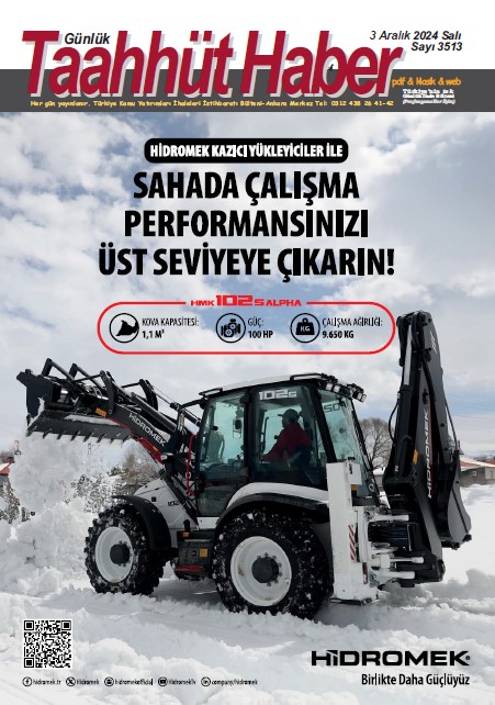 Taahhut Haber Kapak / Sayı 3518