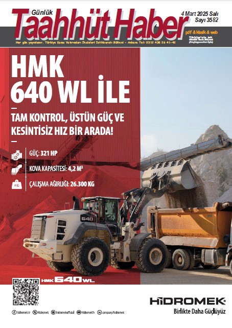 Taahhut Haber Kapak / Sayı 3582