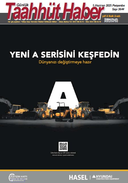 Taahhut Haber Kapak / Sayı 3644