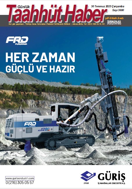Taahhut Haber Kapak / Sayı 3710