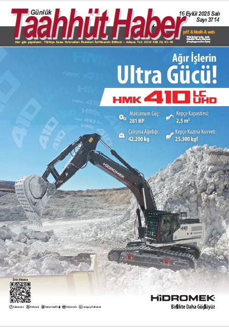 Taahhut Haber Kapak / Sayı 3714