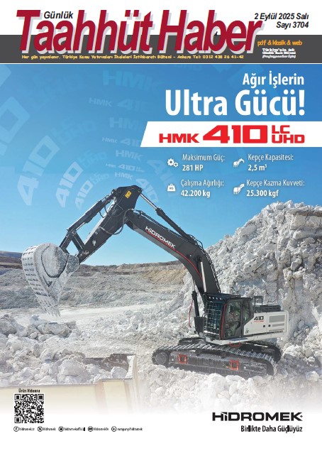 Taahhut Haber Kapak / Sayı 3704
