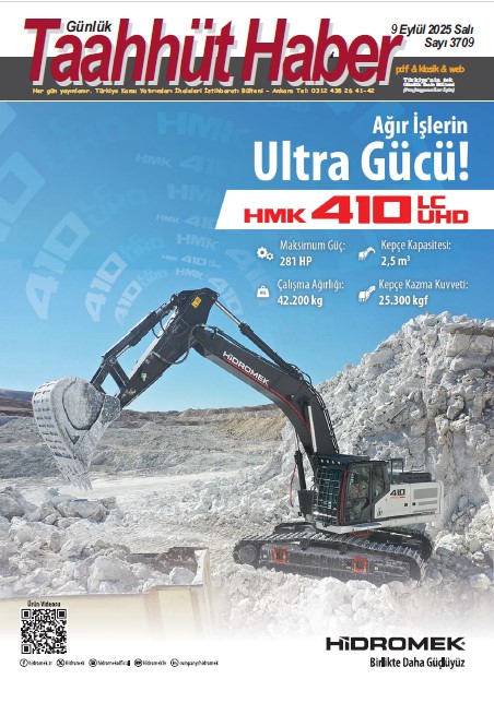 Taahhut Haber Kapak / Sayı 3709