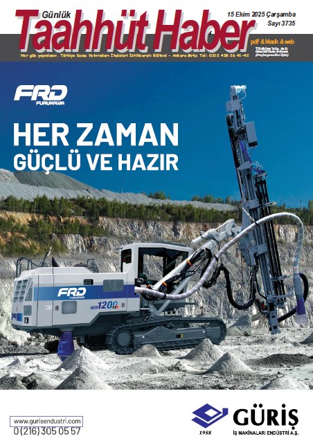 Taahhut Haber Kapak / Sayı 3735