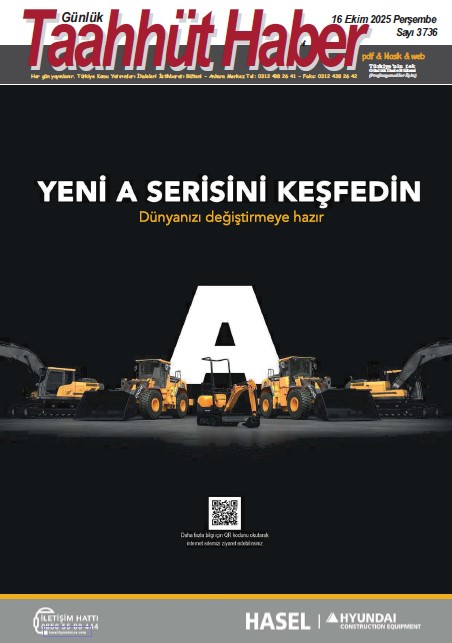 Taahhut Haber Kapak / Sayı 3736