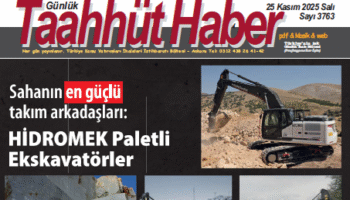 25 Kasım 2025 Salı tarih ve 3763 sayılı Taahhüt Haber aboneleri için yayınlandı