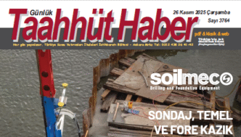 26 Kasım 2025 Çarşamba tarih ve 3764 sayılı Taahhüt Haber aboneleri için yayınlandı