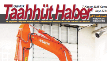 7 Kasım 2025 Cuma tarih ve 3751 sayılı Taahhüt Haber aboneleri için yayınlandı