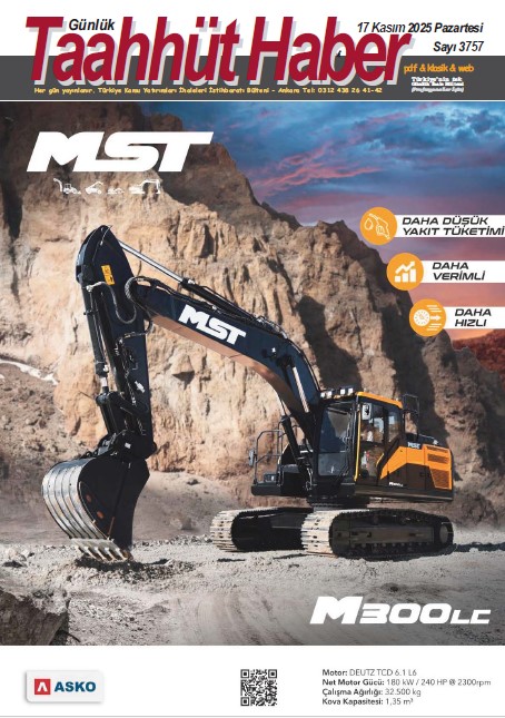 Taahhut Haber Kapak / Sayı 3757