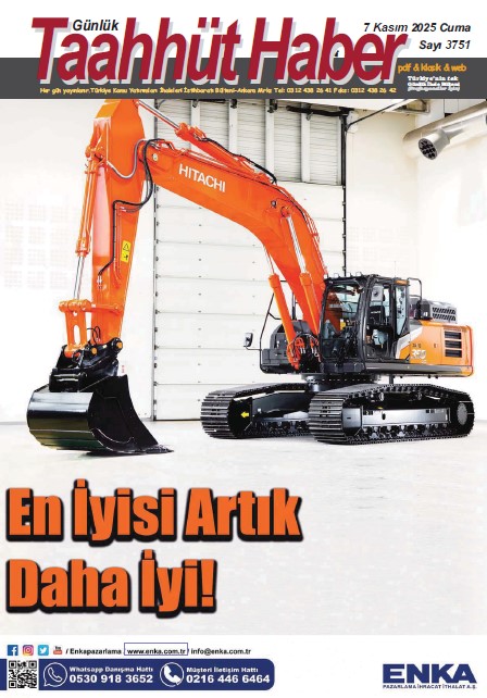 Taahhut Haber Kapak / Sayı 3751