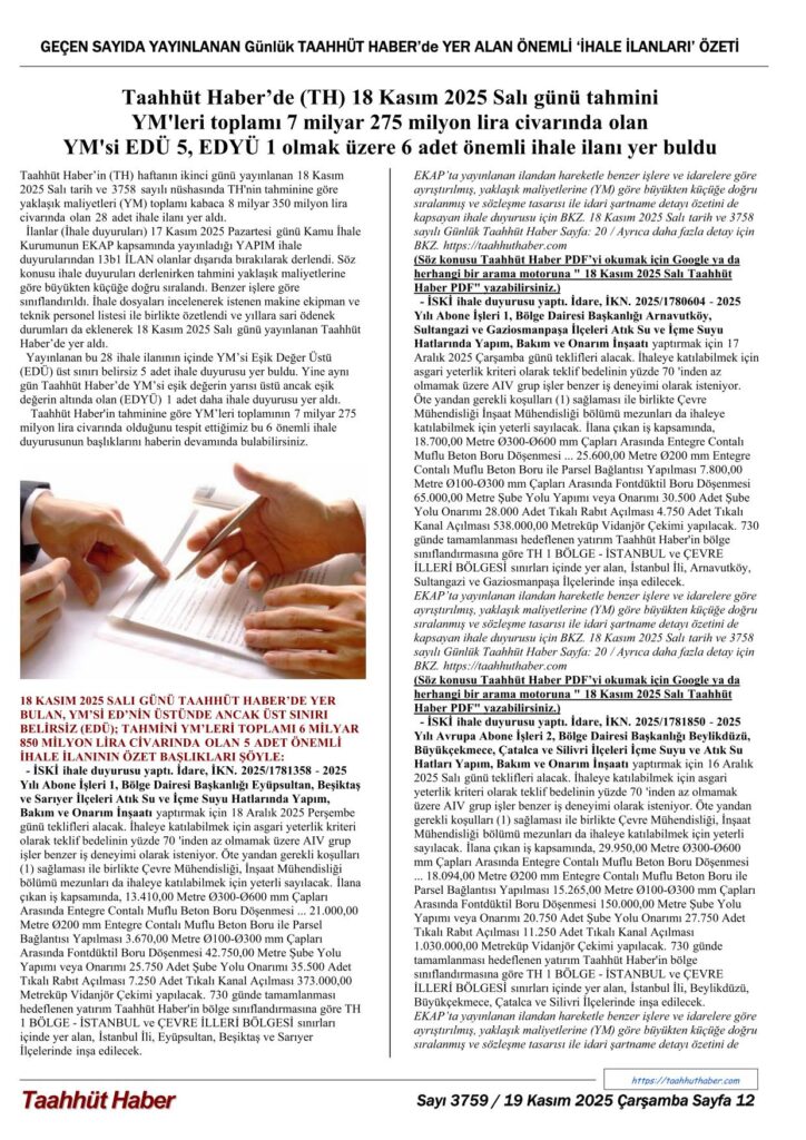 TH / 19.11.2025 - 3759 - 12