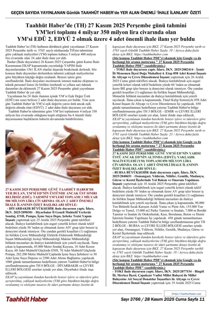 TH / 28.11.2025 - 3766 - 11