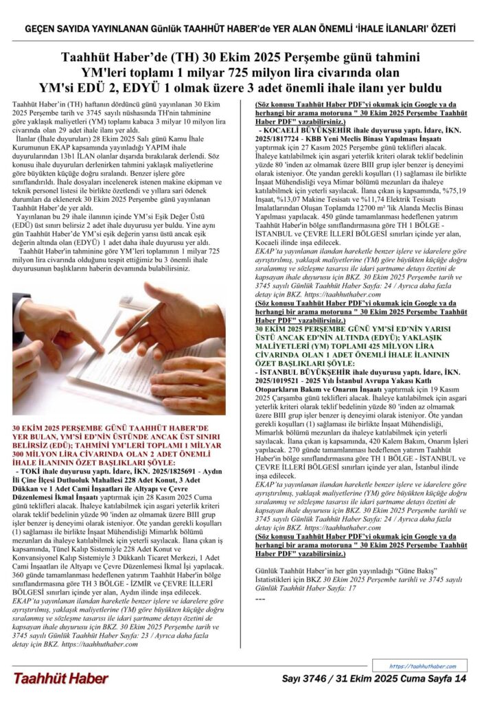 TH / 31.10.2025 - 3746 - 14