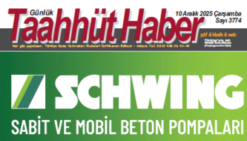 10 Aralık 2025 Çarşamba tarih ve 3774 sayılı Taahhüt Haber aboneleri için yayınlandı