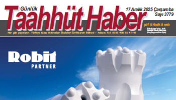 17 Aralık 2025 Çarşamba tarih ve 3779 sayılı Taahhüt Haber aboneleri için yayınlandı