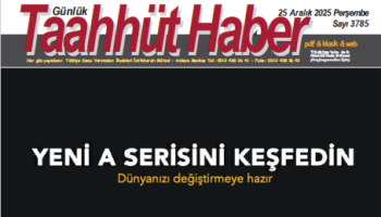 25 Aralık 2025 Perşembe tarih ve 3785 sayılı Taahhüt Haber aboneleri için yayınlandı