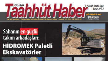 9 Aralık 2025 Salı tarih ve 3773 sayılı Taahhüt Haber aboneleri için yayınlandı