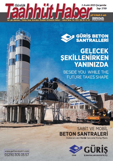 Taahhut Haber Kapak / Sayı 3769