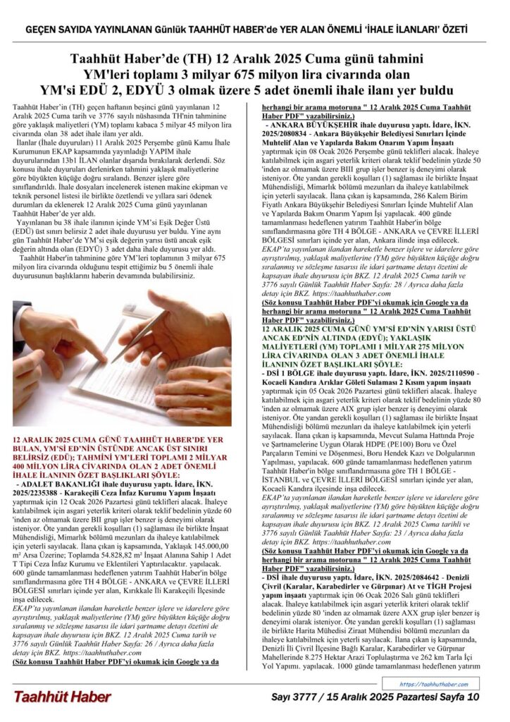 TH / 15.12.2025 - 3777 - 10