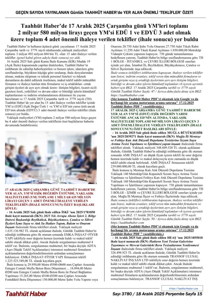 TH / 18.12.2025 - 3780 - 15