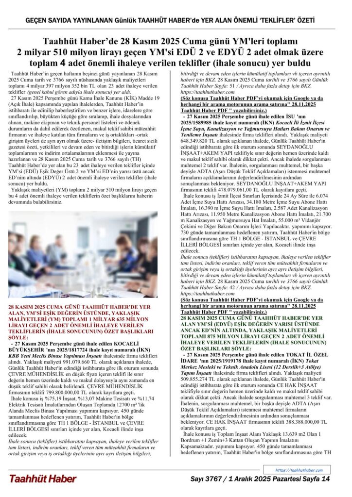 TH / 1.12.2025 - 3767 - 14