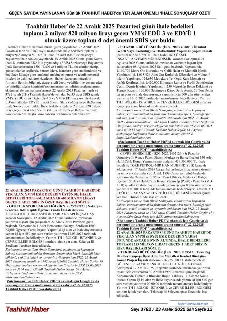 TH / 23.12.2025 - 3783 - 13