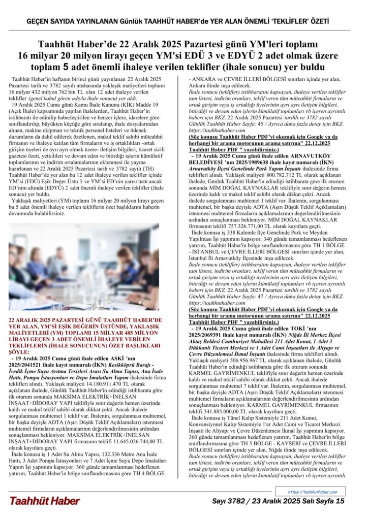 TH / 23.12.2025 - 3783 - 15