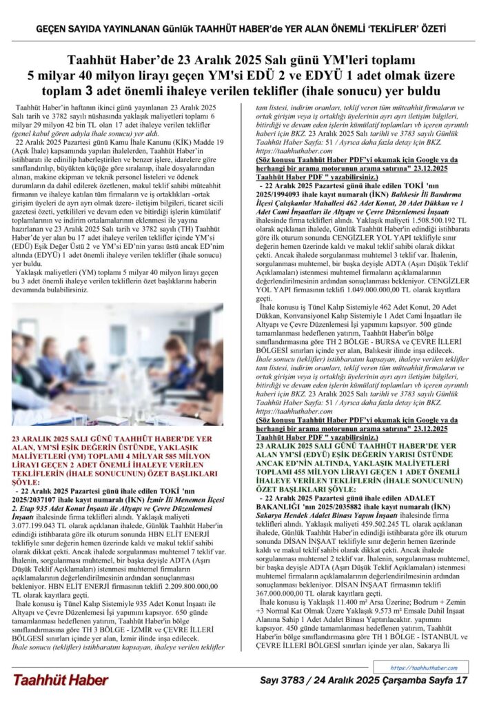 TH / 24.12.2025 - 3784 - 17