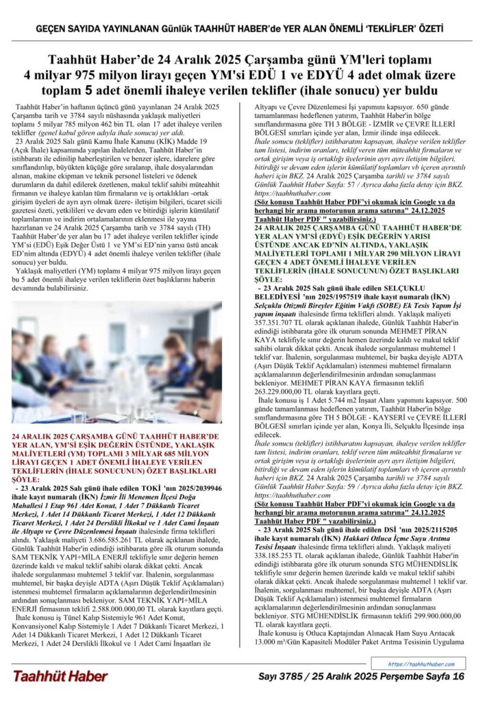 TH / 25.12.2025 - 3785 - 16