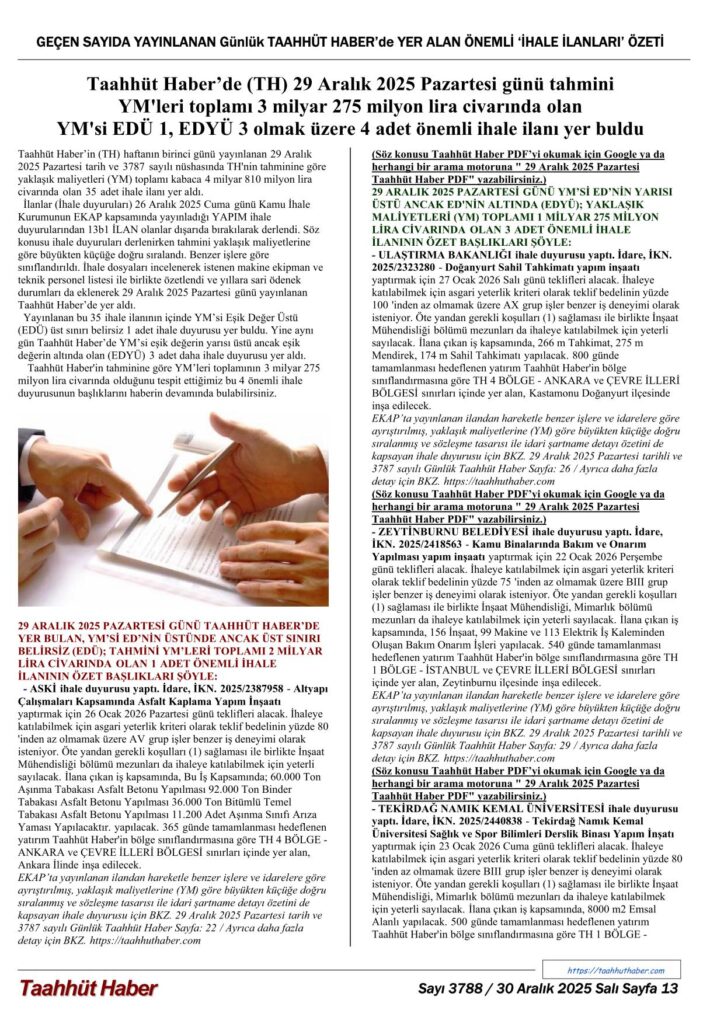 TH / 30.12.2025 - 3788 - 13