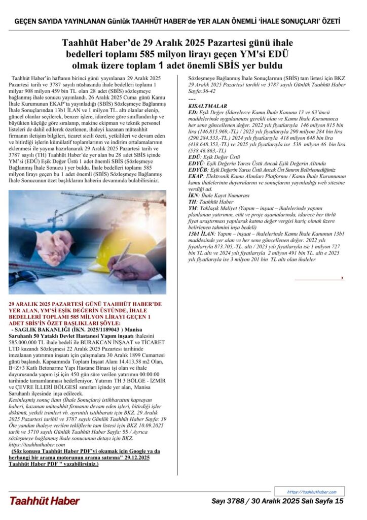 TH / 30.12.2025 - 3788 - 15