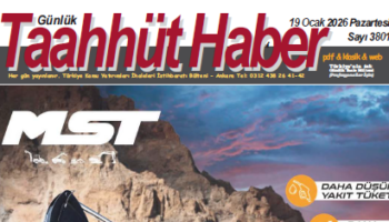 19 Ocak 2026 Pazartesi tarih ve 3801 sayılı Taahhüt Haber aboneleri için yayınlandı