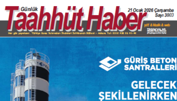 21 Ocak 2026 Çarşamba tarih ve 3803 sayılı Taahhüt Haber aboneleri için yayınlandı